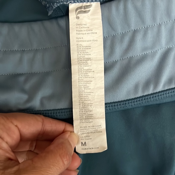 Mid rise printed ultra cool crop - Picture 5 of 5